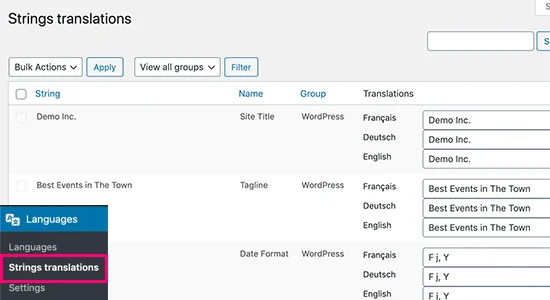轻松创建 WordPress 中英文多语言网站 轻松创建 WordPress 中英文多语言网站