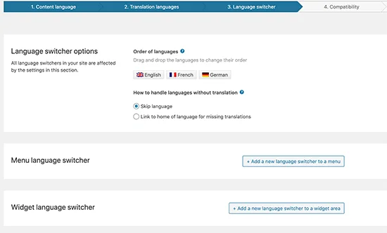 轻松创建 WordPress 中英文多语言网站 轻松创建 WordPress 中英文多语言网站