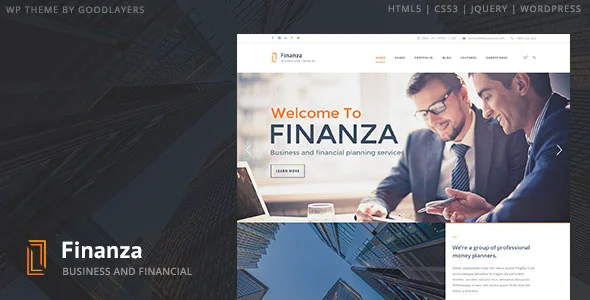 Finanza – 企业商务财税记账网站WordPress主题