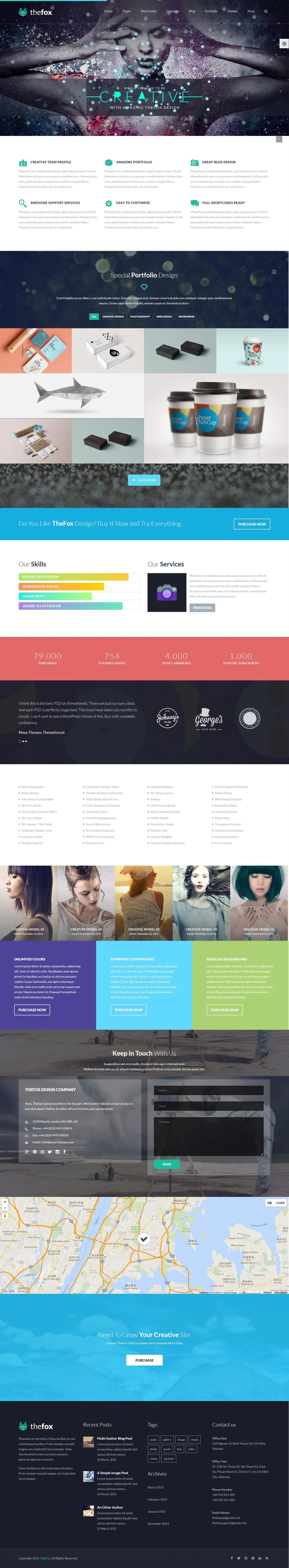 TheFox – 多用途企业公司网站WordPress汉化主题