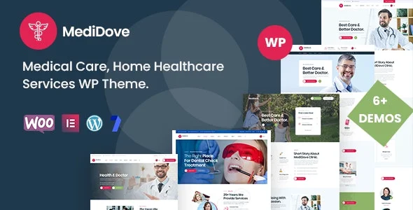 MediDove - 医疗健康家庭医生口腔门诊WordPress主题