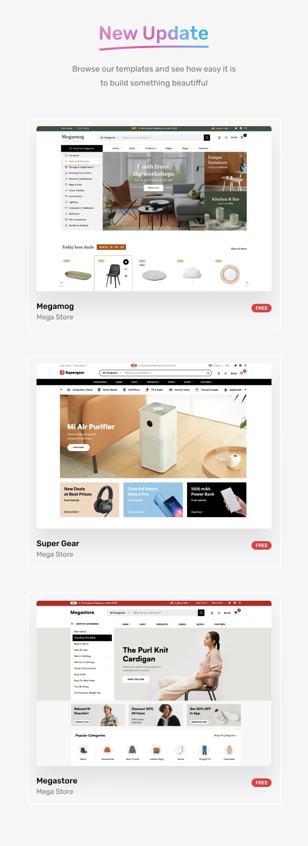 Minimog - 高转换电子商务网站模板WordPress主题 Minimog - 高转换电子商务网站模板WordPress主题