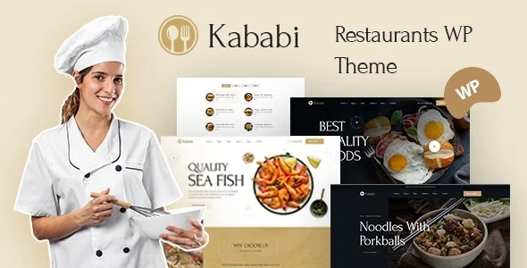 Kababi – 优雅创意餐厅美食网站WordPress主题