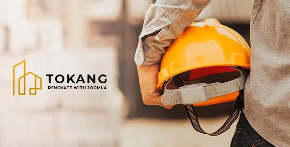 Tokang – 建筑工程装修设计企业网站 Joomla 模板