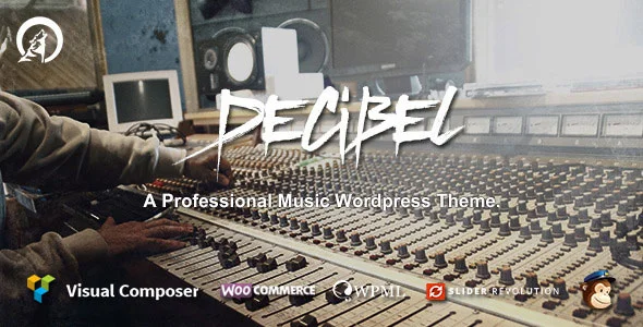 Decibel – 音乐电台网站模板WordPress主题