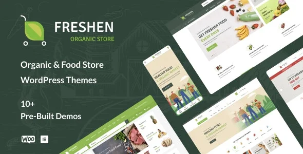 Freshen - 瓜果生鲜有机食品商店 WordPress 模板 Freshen - 瓜果生鲜有机食品商店 WordPress 模板