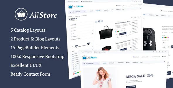 AllStore - 多用途电子商务HTML模板