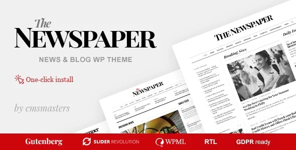 The Newspaper – 新闻杂志编辑WordPress主题 – v1.1.5
