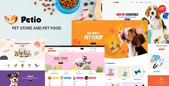 Petio - 宠物用品猫狗粮商店 WordPress 主题 - v1.0.8 Petio - 宠物用品猫狗粮商店 WordPress 主题 - v1.0.8
