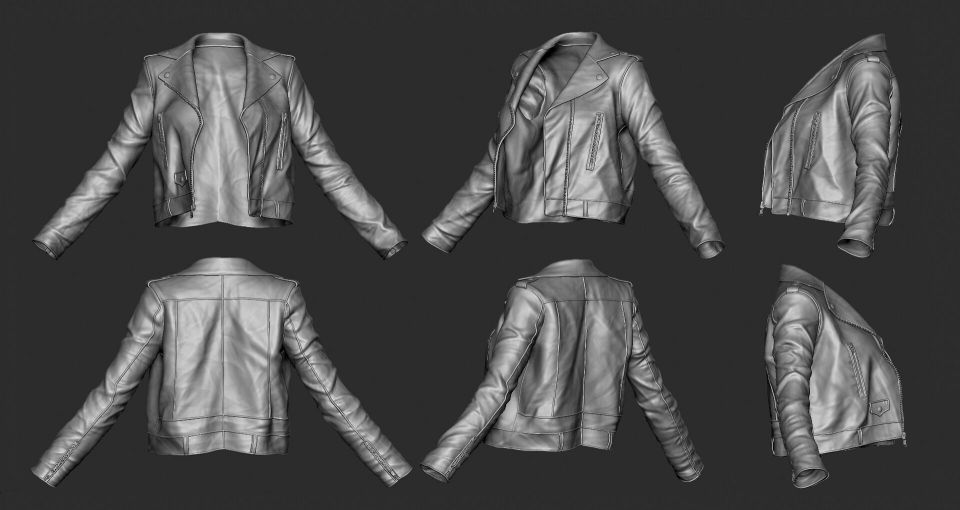 韩国3D艺术家 YeJun Lee逼真女性人物作品欣赏