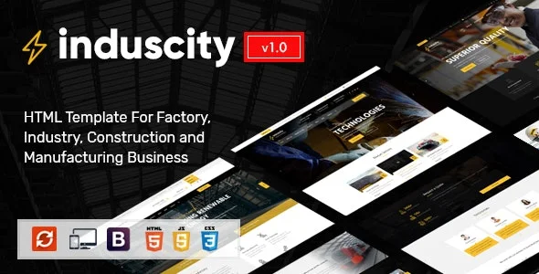 Induscity - 工程机械船舶航空企业WordPress模板 Induscity - 工程机械船舶航空企业WordPress模板