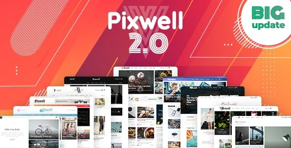 Pixwell – 现代时尚新闻博客模板WordPress主题 – v10.5