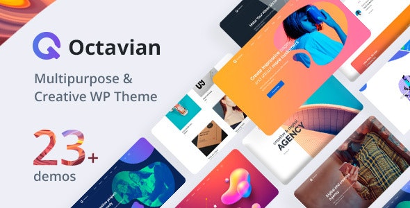 Octavian - 创意多用途企业网站模板WordPress主题 Octavian - 创意多用途企业网站模板WordPress主题