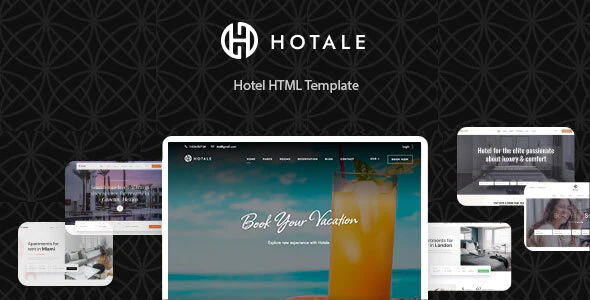 Hotale 酒店旅游酒店名宿网站HTML5模板 v1.0
