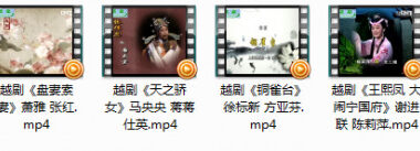 越剧戏曲 盘妻索妻女驸马等6部视频下载