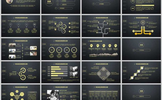 精美全面结构完整整述职报告PPT