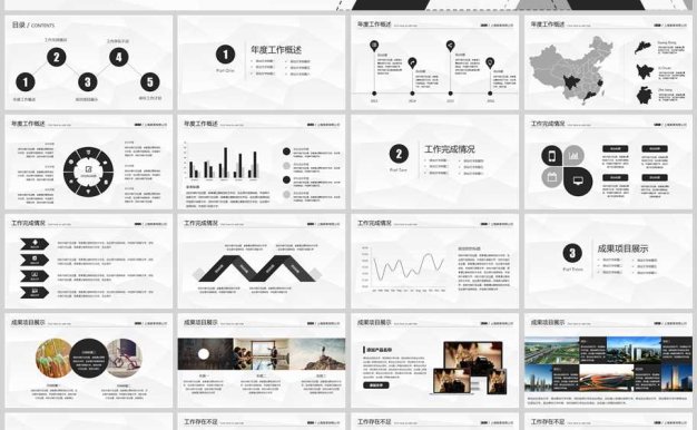 黑白经典年终述职报告