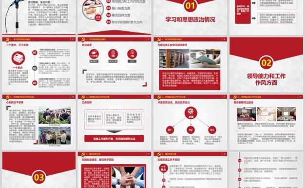 ppt模板 述职述廉报告