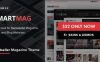 SmartMag - 新闻杂志网站模板WordPress主题
