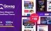 Qoxag – 新闻资讯博客网站WordPress模板