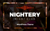 Nightery – 酒吧夜总会音乐节网站WordPress模板