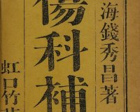 中医伤科参考书《伤科补要》