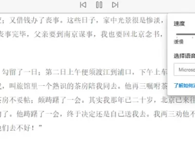 影视解说声音合成桌面端神器 – 微软语音合成助手