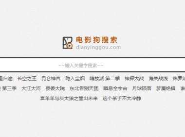 专业免费的电影搜索引擎 – 电影狗