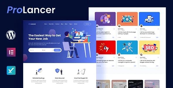 Prolancer - 作品交易悬赏威客自由市场 WordPress 主题