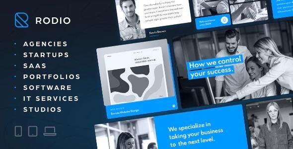 Rodio – 响应式多用途企业网站模板WordPress主题
