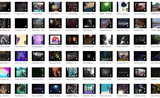 480G高清/超清4K游戏动画CG素材 [约12000款视频]