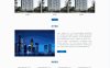 工程基建施工建筑集团公司网站PbootCMS模板