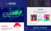 Duotone v1.1 – 音乐/乐队HTML模板