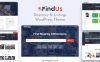 Findus - 本地商家目录网站模板WordPress主题
