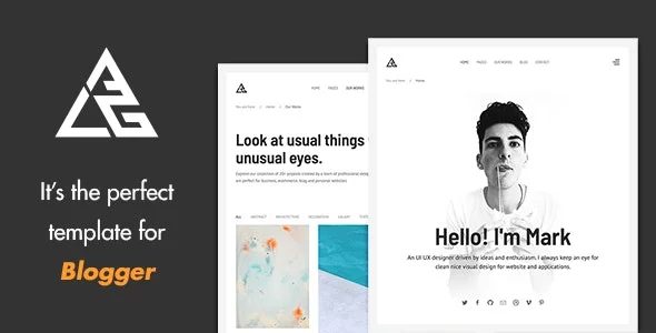 Alex - 专业个人博客作品展示 Joomla 4 模板
