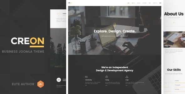 Creon – 公司企业 Joomla 模板