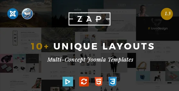 Zap – 多用途响应式Joomla模板