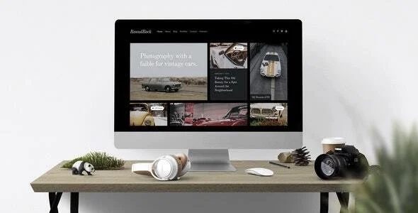 RoundRock – 摄影博客作品展示Joomla模板