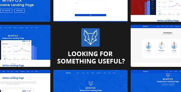 Minfox – 软件应用着陆页WordPress主题 – v1.5.4