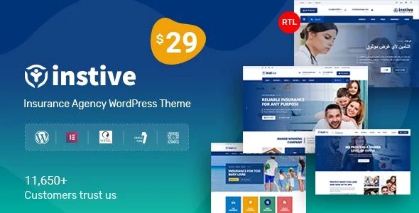 Instive – 金融保险行业网站WordPress主题