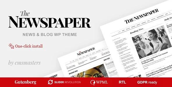 The Newspaper - 新闻杂志编辑WordPress主题 - v1.1.5
