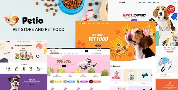 Petio – 宠物用品猫狗粮商店 WordPress 主题 – v1.0.8
