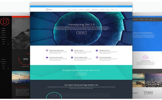 Divi - 智能多用途网站模板wordpress汉化主题