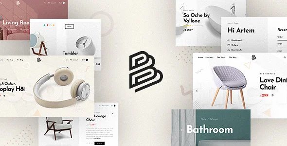 Barberry - 简约家居饰品商店 WooCommerce 模板