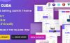 Cuba- Bootstrap 4 & 5 HTML React, Angular 13 VueJS & Laravel 后台管理模板