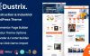 Dustrix - 建筑工程企业网站模板WordPress主题