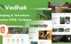 Vedhak – 探险旅游景点网站模板HTML模板