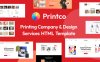 Printco – 打印广告公司印刷服务网站HTML模板