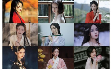 322张汉服国风美女4K壁纸电脑壁纸 1.33G