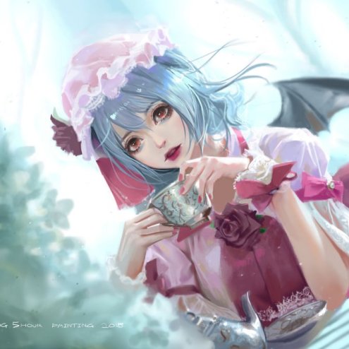 4576 A站画师Marsfoong绚丽半写实CG插画作品 [46P33M]